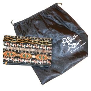 Alice & Olivia Beaded Clutch